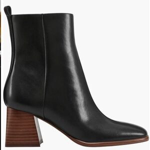 New in Box Marc Fisher Floria Square Toe Bootie Size 7.5 Black